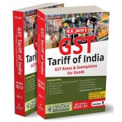 R. K. Jain's GST Tariff of India 2023-24 by Centax Publication 